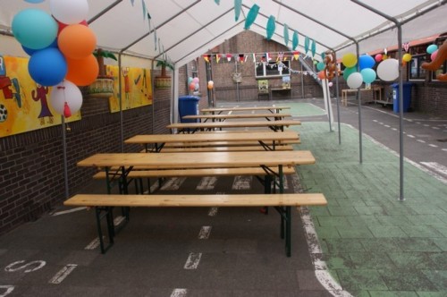 Biertafelset 220cm (standaard)